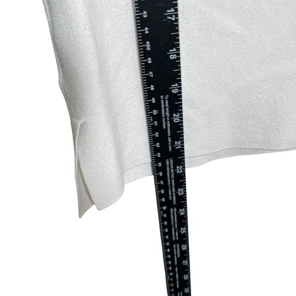 MM. LaFleur Tank Top Women's Medium White Knit Peggy Sleeveless Minimal - Picture 11 of 16